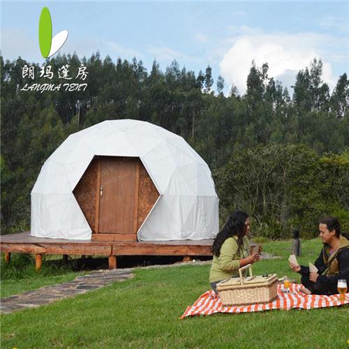 生态圆顶豪华帐篷 户外球形帐篷餐厅